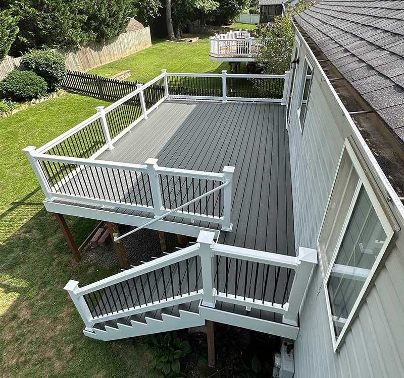 Twins Home Improvement Deck Replacement After Baltimore MD
