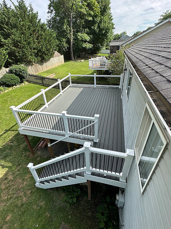 Twins Home Improvement Deck Replacement After Baltimore MD