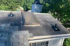 Before with old skylight